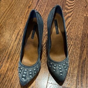 Calvin Klein Denim Blue Heels